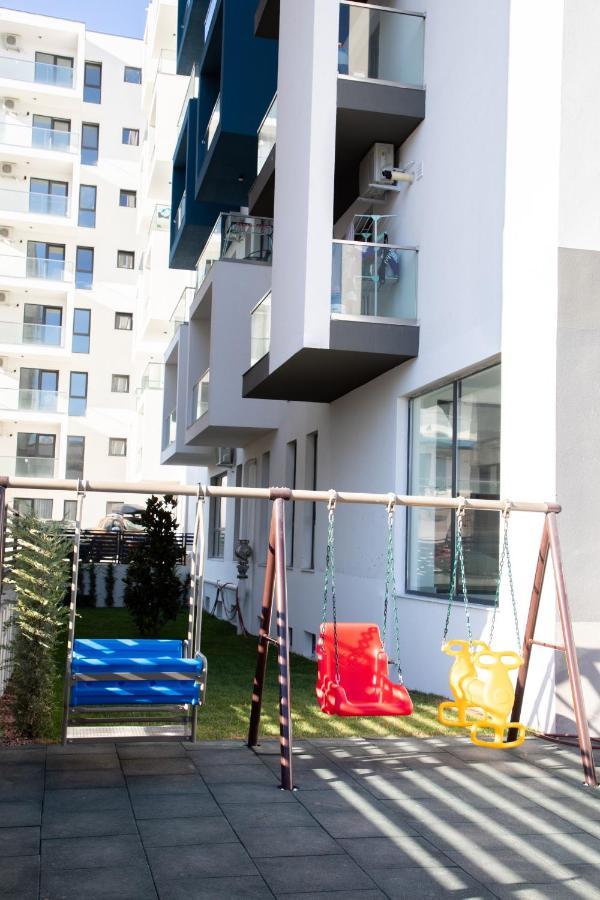 Ferienwohnung Mamaia Nord Nest Deluxe - Pool N Playground Exterior foto